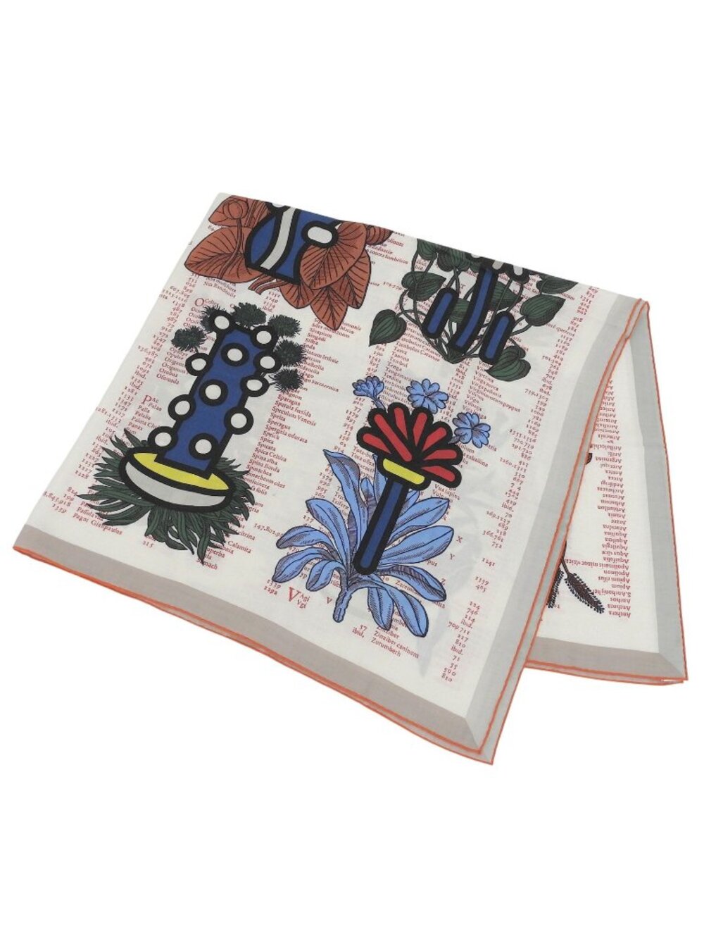 Hermes Carre Geant 140 Botanica Grafica Cashmere Silk Scarf Multi
